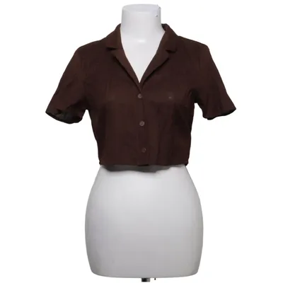 Top (Brun) fra Divided by H&M Bomuld, Linned