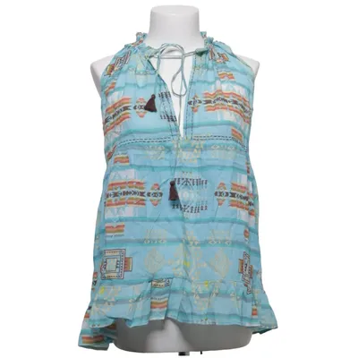 Blouse (Bleu, Multicolore) de Christophe Sauvat Coton