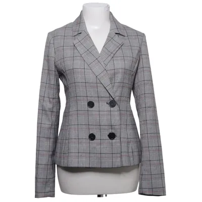 Blazer (Checked Double Button Blazer) van DiLara x NA-KD Elastaan, Polyester, Viscose