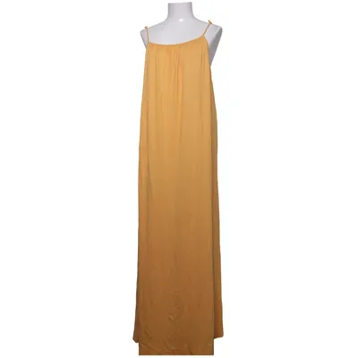 Robe longue (Jaune) de H&M Coton, Modal