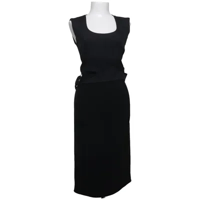 Jurk (Zwart) van Costume National Acetaat, Polyamide, Zijde, Viscose