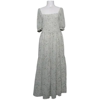 Maxi dress (Green, White, Multicolored) from ONLY Blue Denim Polyester