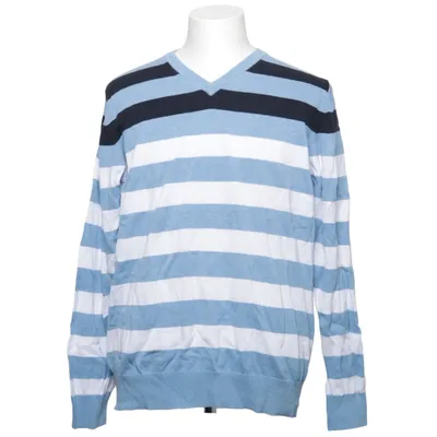 Tröja (Blå, Vit, Svart) från Dressmann Bomull