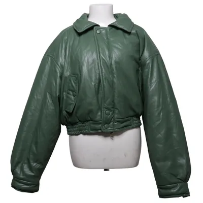 Bomber jacket (Green) from Nanushka Polyester, Polyurethane