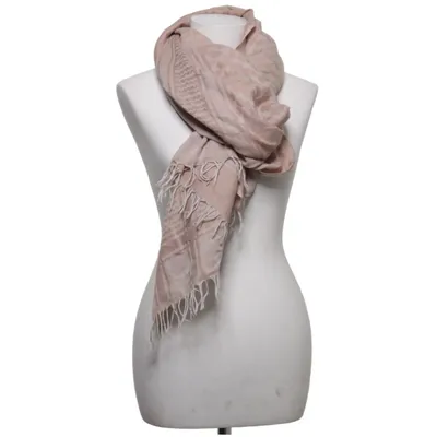 Sjaal (Beige) van Mala Alisha Katoen, Zijde, Wol