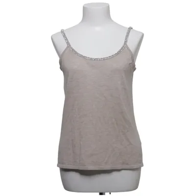 Tanktop (Beige) van Luisa Cerano Kasjmier, Katoen, Zijde