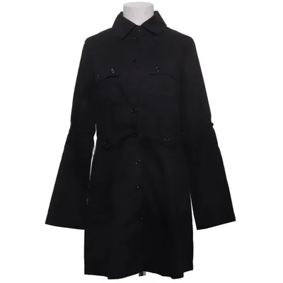 Shirt dress (Black) from Fashion Elle Cotton, Elastane