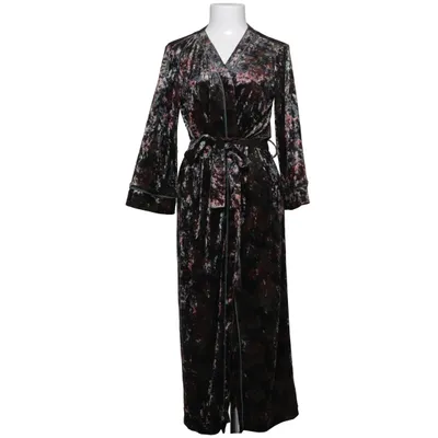 Morgenkåbe (Sort, Flerfarvet) fra Junkyard Elastan, Polyester