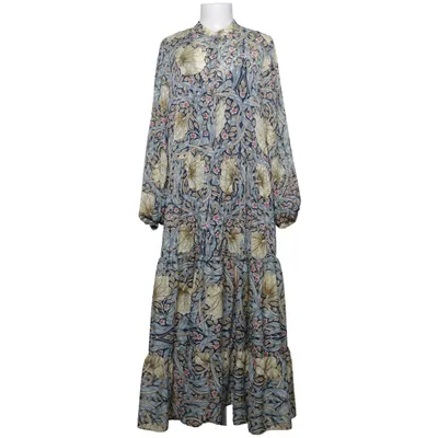 Skjortklänning (Blå, Gul, Flerfärgad) från Morris & Co x H&M Polyester