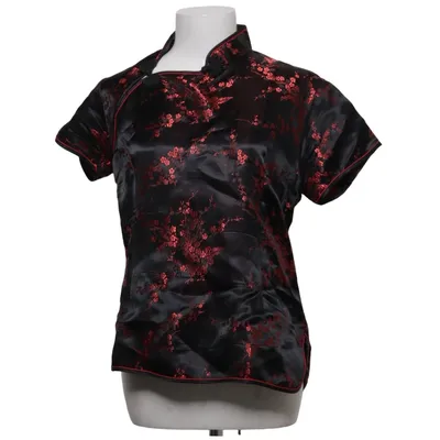 Cheongsam (Black, Red) from Jing Hong