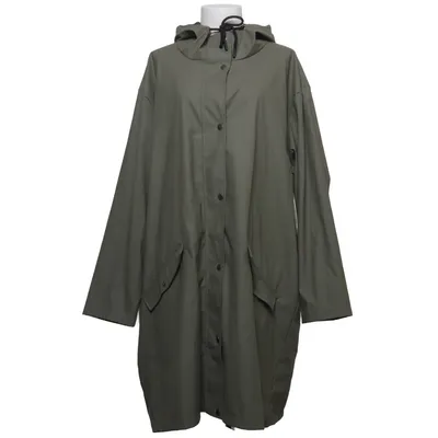 Regnfrakke (Grøn) fra Gina Benotti Polyester, Polyurethan