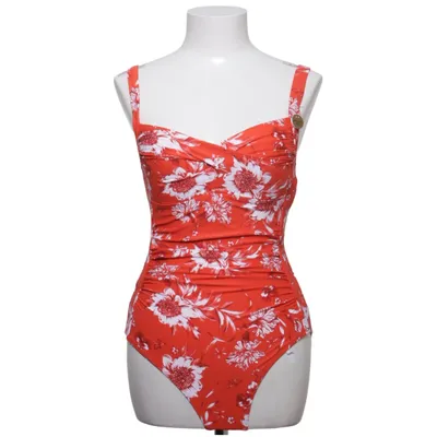 Maillot de bain une pièce (Rouge, Blanc) de Niptuck Swim Élasthane, Polyamide