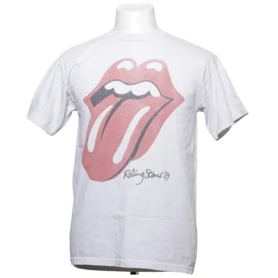 T-shirt (Vit, Röd, Svart) från The Rolling Stones Bomull