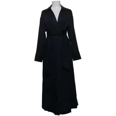 Robe portefeuille (Noir) de Massimo Dutti Coton