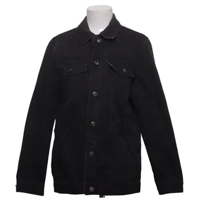 Veste en jean (Noir) de Denim Co Coton