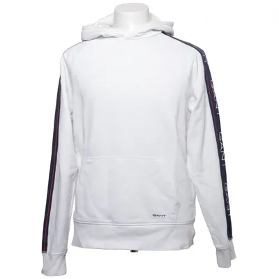 Sweat à capuche (Blanc) de GANT Coton, Polyester