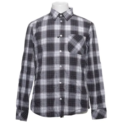 Flannel shirt (Black, White, Gray) from 1982 Cotton