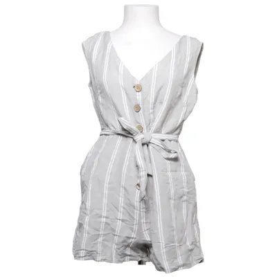 Byxdress (Grå, Vit) från Mango Casual