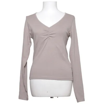 Långärmad t-shirt (Brun) från Lager 157 Bomull, Elastan