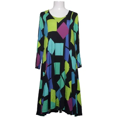 Robe (Noir, Multicolore) de Baldino Élasthane, Viscose