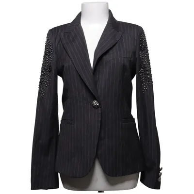Blazer (Grijs) van Denny Rose Acetaat, Elastaan, Polyester, Viscose