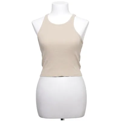 Tank Top (Beige) from Gina Tricot Cotton, Elastane