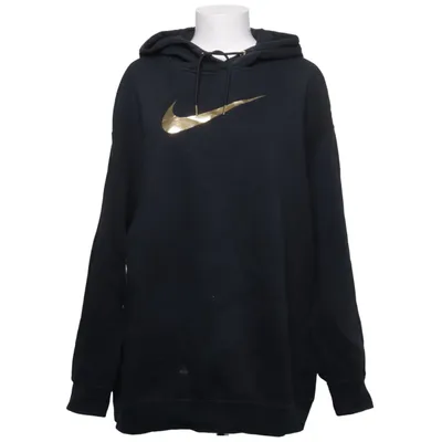 Huvtröja (Svart) från Nike Bomull, Polyester