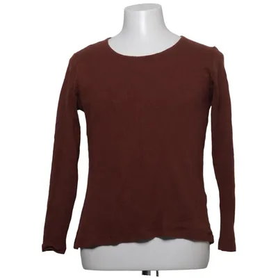 Langærmet t-shirt (Brun) fra Dilling Merinould