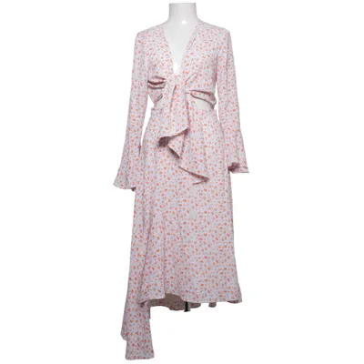 Klänning (Vit, Orange, Grön) från Adoore Polyester