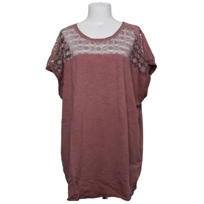 Top (Pink) from Ulla Popken Cotton, Polyester