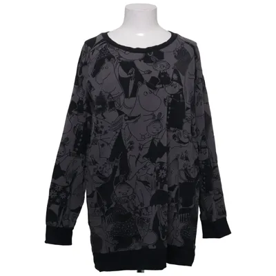 Sweatshirt (Gris, Noir) de Moomin by Martinex Coton, Élasthane