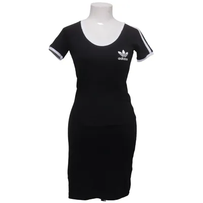 Jurk (Zwart, Wit) van Adidas Originals Katoen