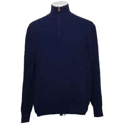 Sweater (Blue) from William de Faye Cashmere, Elastane, Viscose