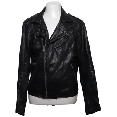 Bikerjack (Zwart) van Gatto Leer