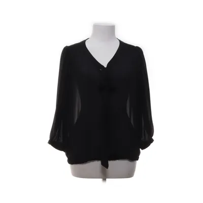 Strikblouse (Zwart) van Frk. Polyester