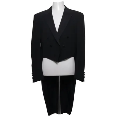 Tailcoat jacket (Black) Elastane, Polyester, Viscose, Wool