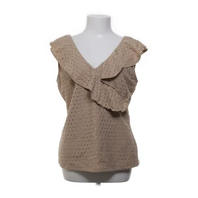 Top (Beige) from Suzy Shier Elastane, Polyester