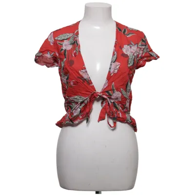 Wrap top (Red, Multicolored) from Etam Cotton