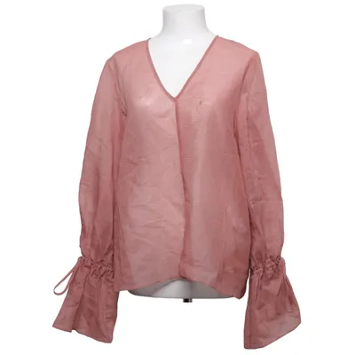Bluse (Pink) fra Dagmar Genanvendt polyester, Viscose