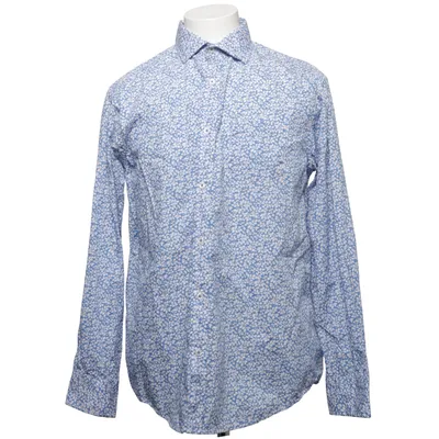 Hemd (Blau, Weiß) von Finest Shirtmaker Baumwolle