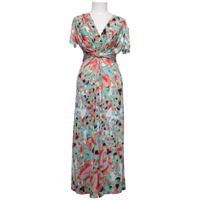 Maxi dress (Multicolored) from Joy s Elastane, Polyester