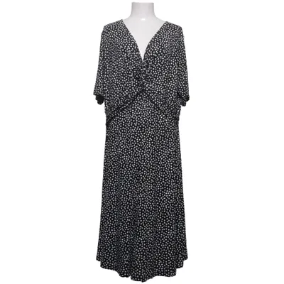 Jurk (Zwart, Wit) van Bonprix Elastaan, Viscose