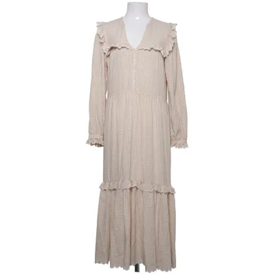 Maxi dress (Beige, White) from Magali Pascal Viscose