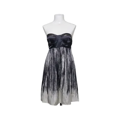 Dress (Black, White) from Guess Jeans Polyester