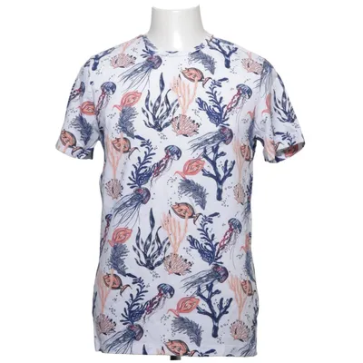 T-shirt (Hvid, Flerfarvet) fra Colin's Bomuld