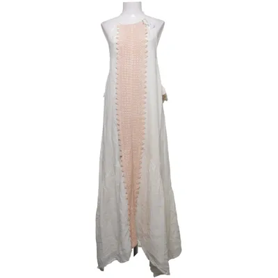 Halterneck dress (White, Pink) from Sundress Cotton