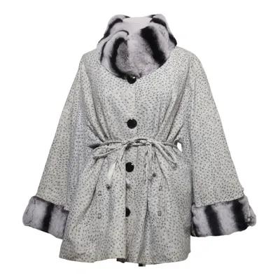 Leather jacket (White, Gray, Black) from Bianca Leather