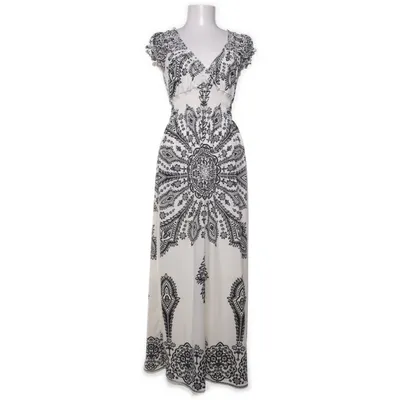Maxi jurk (Wit, Zwart) van Vivo Modo Elastaan, Polyester