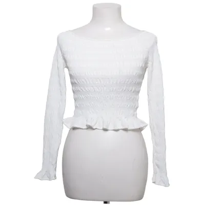 Crop top (Blanc) de Dilvin Knit Polyamide, Polyester, Viscose