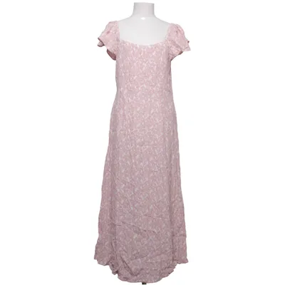 Maxikjole (Pink, Hvid) fra Dobber Viscose